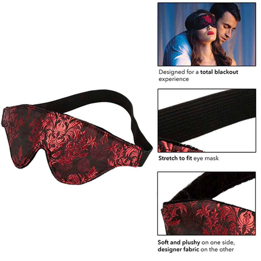Bandeau occultant double épaisseur pour les yeux — vue de profil