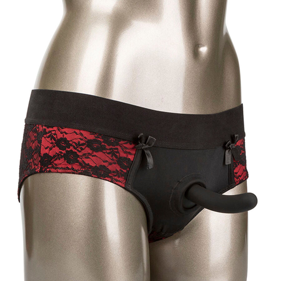 Scandal ensemble culotte sans entrejambe avec gode taille s/m
