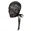 Cagoule corset en dentelle noire à lacets Scandal — vue principale