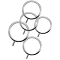 Lot de 5 anneaux péniens métal pour électrostimulation — vue principale