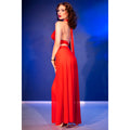 Cr 4857 ensemble haut et pantalon rouge taille S
