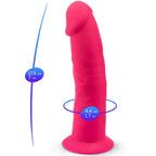 Gode réaliste SILEXD Modèle 2 SILEXPAN double densité — Fuchsia — 19.2 × 4.7 cm
