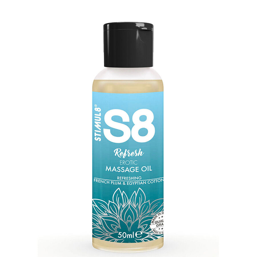 Coffret 3 huiles de massage parfumées 3 x 50 ml — détail produit