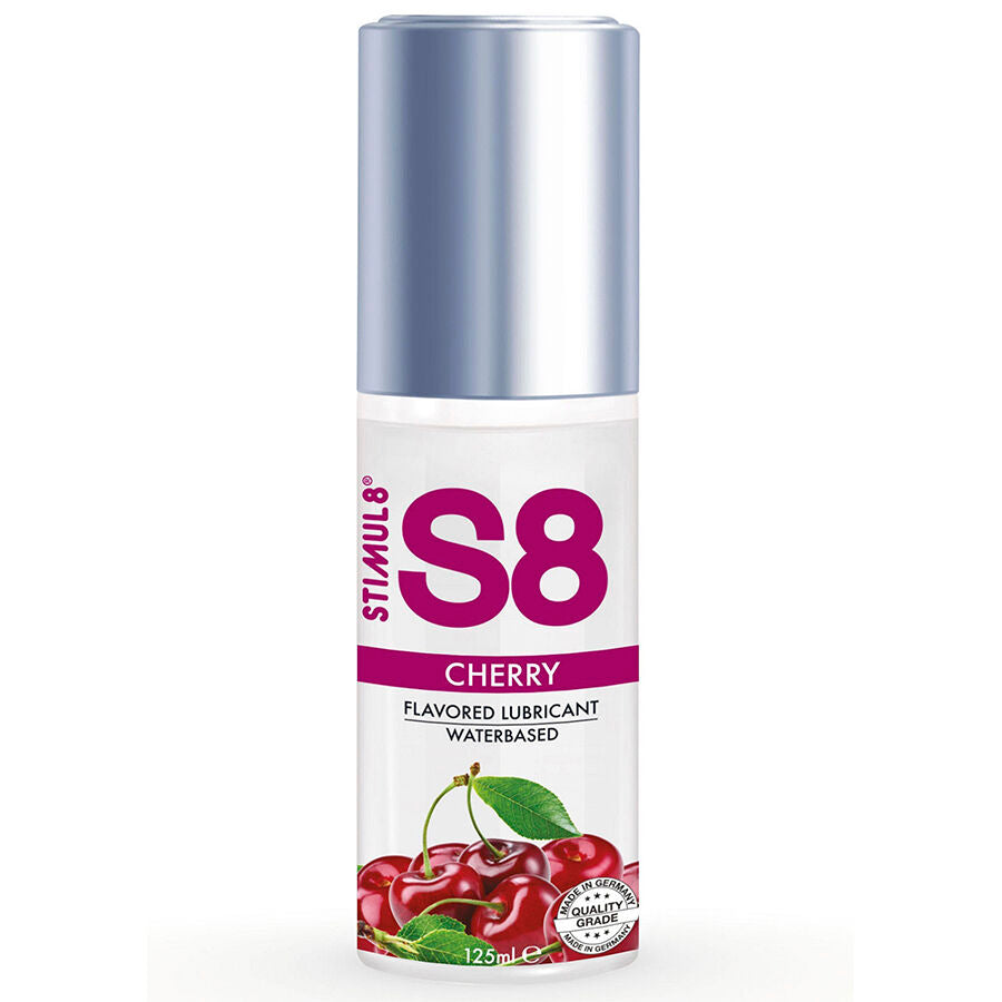 Lubrifiant gourmand base eau saveur cerise — détail produit