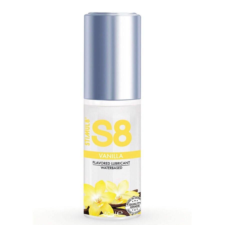 Lubrifiant gourmand saveur vanille base eau — détail produit
