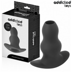 Plug anal creux tunnel en silicone — emballage produit 2