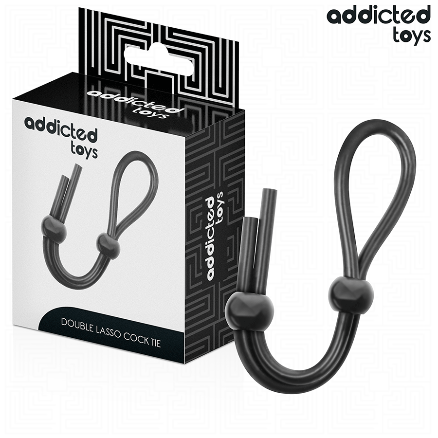 Corde en silicone pour le pénis à double boucle — détail produit