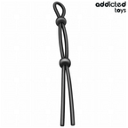 Corde en silicone pour le pénis à double boucle — vue principale