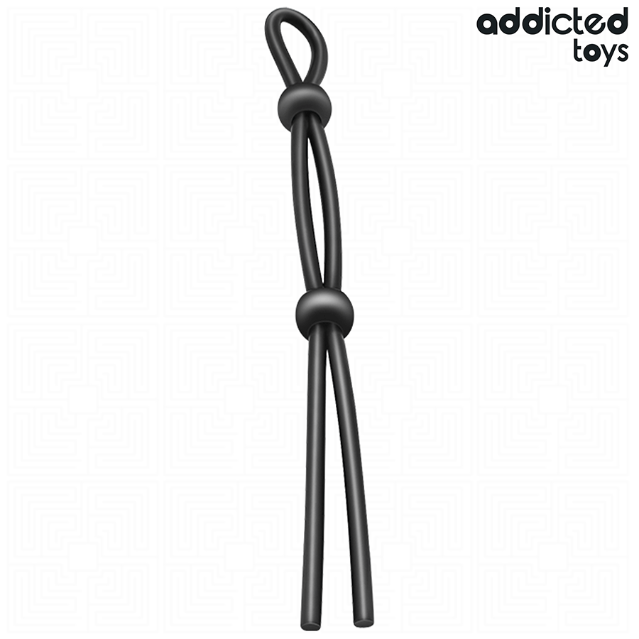 Corde en silicone pour le pénis à double boucle — vue principale