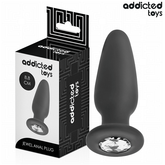 Plug Anal Avec Bijou Taille S Cm
