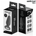 Plug anal bijou en silicone — vue de profil 2
