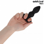 Plug anal silicone forme boule Addicted — détail design