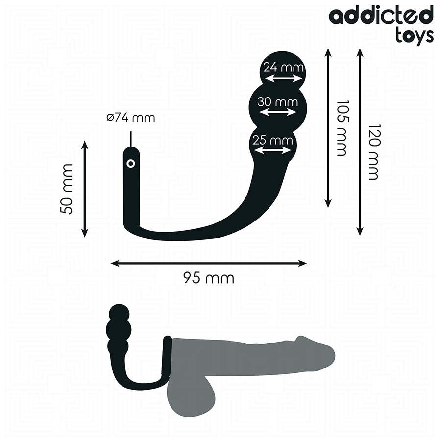 Plug Anal Avec Anneau Modèle