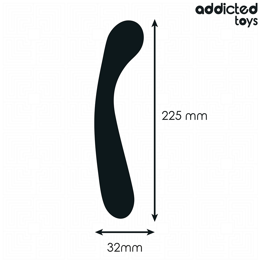Masseur anal silicone longue insertion — détail texture surface