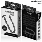 Plug anal extra long en silicone — vue rapprochée