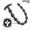 Plug anal extra long en silicone — vue principale