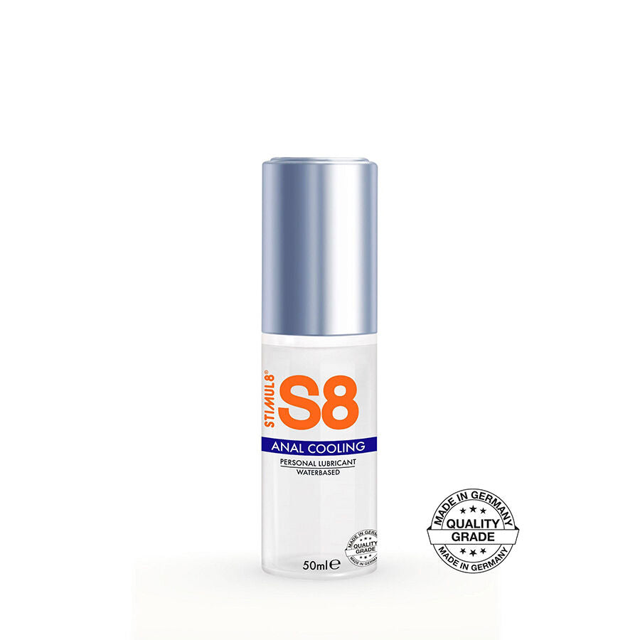 Lubrifiant anal base eau effet froid S8 — détail produit
