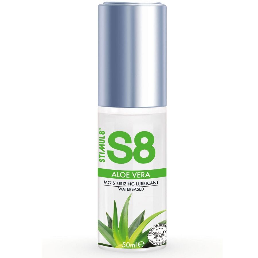 Lubrifiant base eau à l'aloe vera S8 — vue de profil