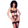 Cr 4852 ensemble lingerie noir taille S