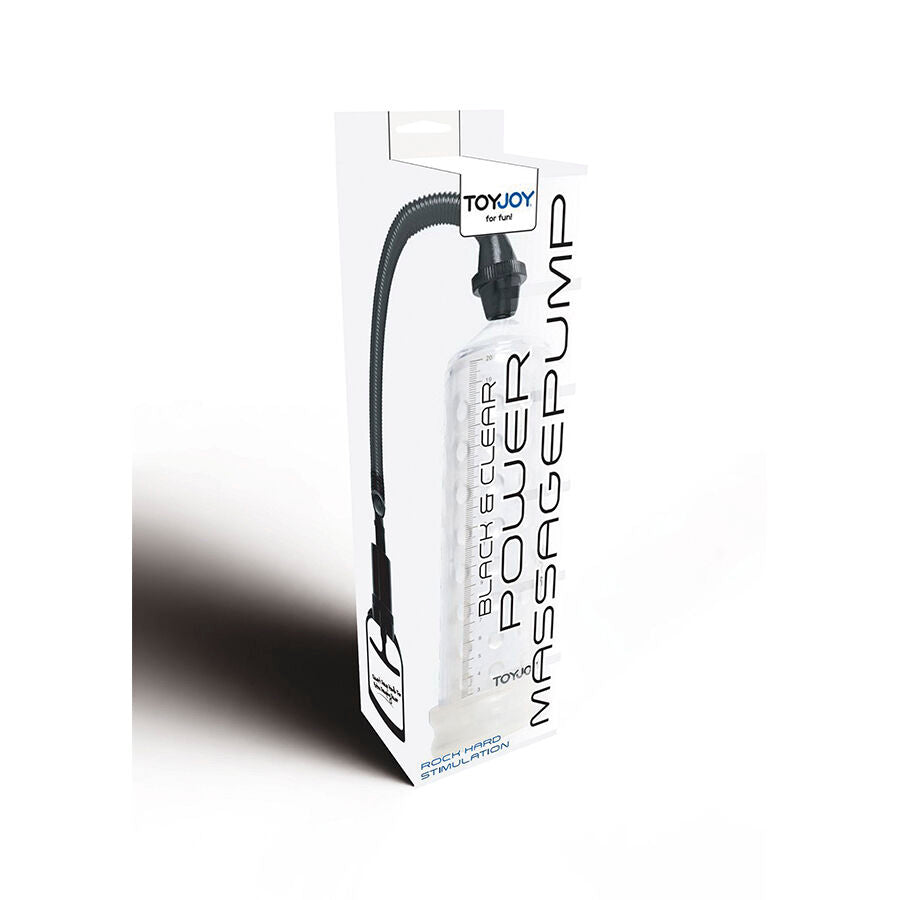 Pompe de massage puissante avec manchon transparent