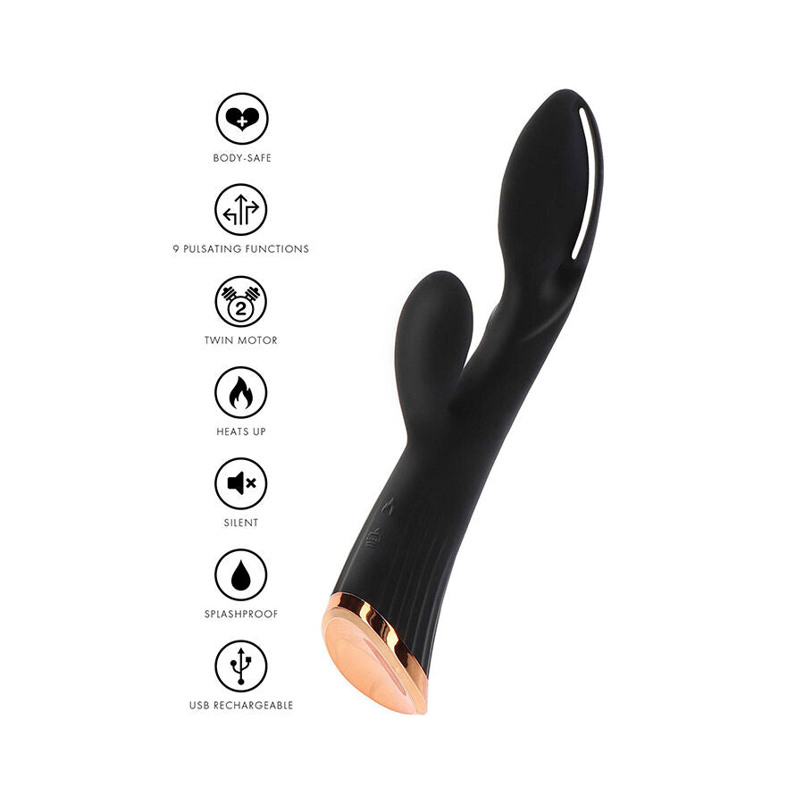 Ivy cassia xtra intense stimulateur de clitoris vibrateur noir