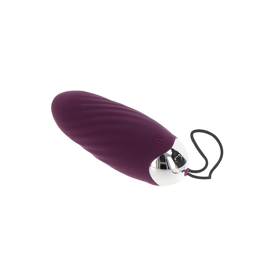 Œuf vibrant en silicone avec télécommande 8 modes — détail produit