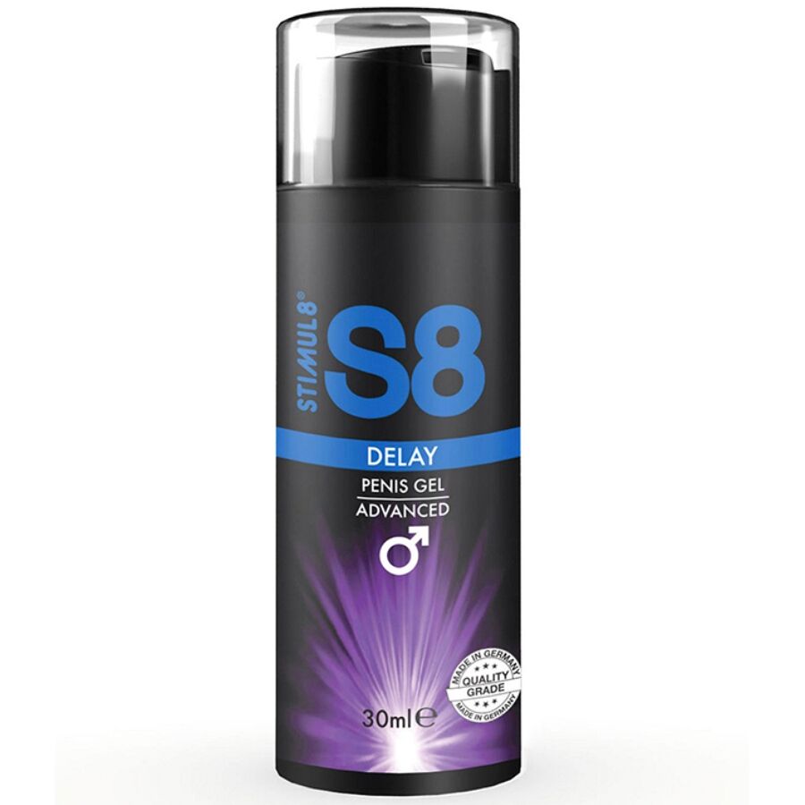 Coffret couple gel stimulant et gel retardant 2 x 30 ml — vue de profil