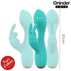 Vibromasseur lapin à tapping point G et clitoris — vue de profil