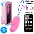 Œuf vibrant connecté silicone multi-stimulations — finition matière 2