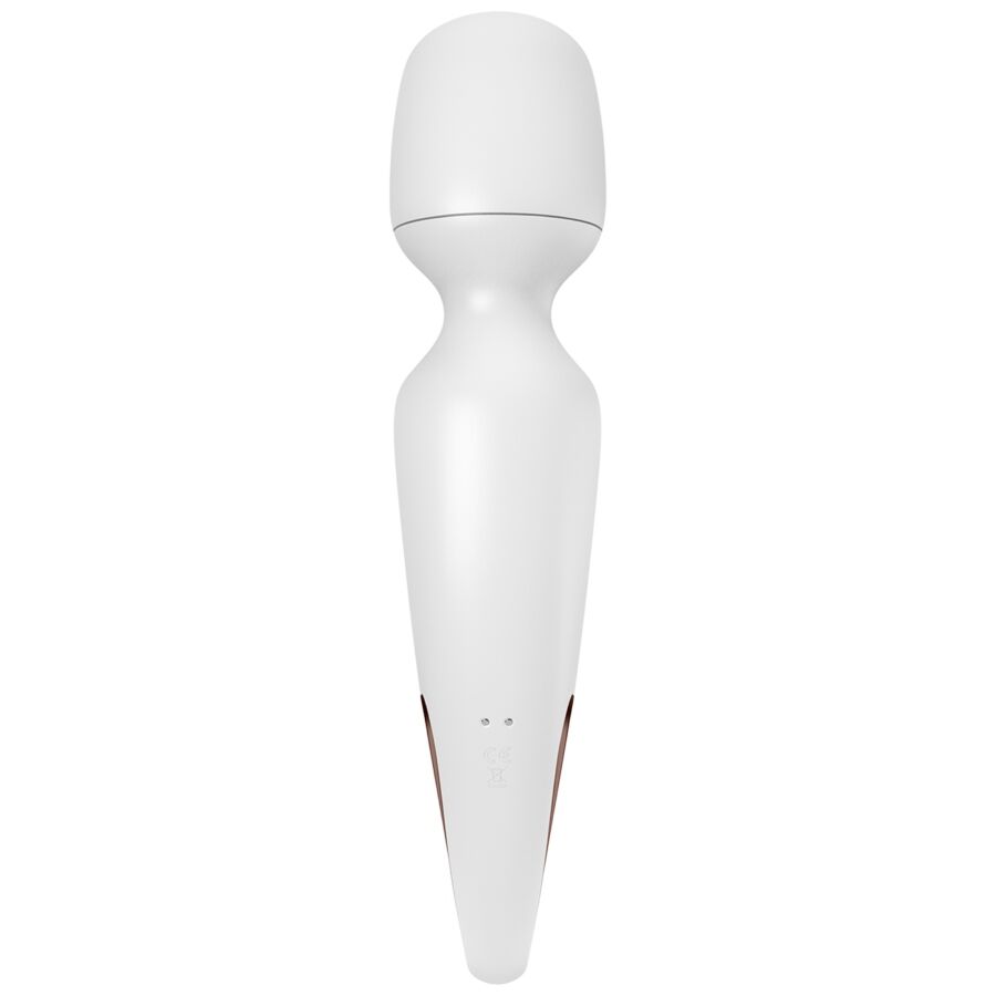 Wand masseur vibrant en silicone 50 combinaisons étanche — détail produit