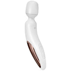 Wand masseur vibrant en silicone 50 combinaisons étanche — vue de dos