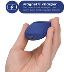 Anneau vibrant connecté pour couple en silicone — vue de dos
