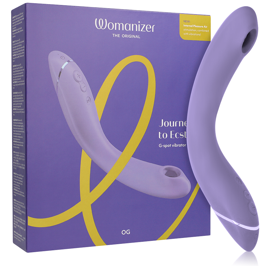 Stimulateur G-Spot Womanizer OG Pleasure Air — comparatif dimensionnel