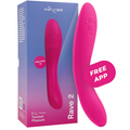 Vibromasseur point G connecté en silicone torsadé — vue principale
