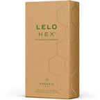 Préservatifs structure hexagonale latex bio HEX Organic — détail produit 2