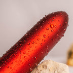 Balle vibrante en silicone épaisse 10 modes — vue de profil