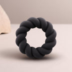 Anneau pénien en silicone souple ajustable confort — détail produit