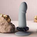 Anneau pénien en silicone souple ajustable confort — vue de dos