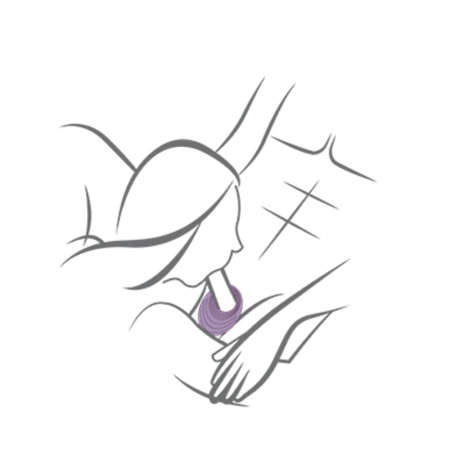 Anneau pénien vibrant en silicone pour couple — comparatif dimensionnel