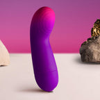 Vibromasseur point G compact extrémité incurvée — détail produit