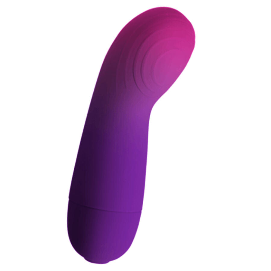 Vibromasseur point G compact extrémité incurvée — vue principale