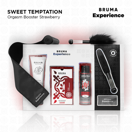 Box sensuelle fraise et gel intensifiant — détail produit