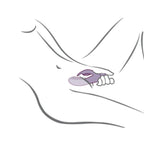 Glo Girl Vibrateur Lapin Violet