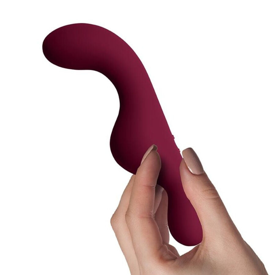 Vibromasseur point G mains libres à chevaucher — vue de profil