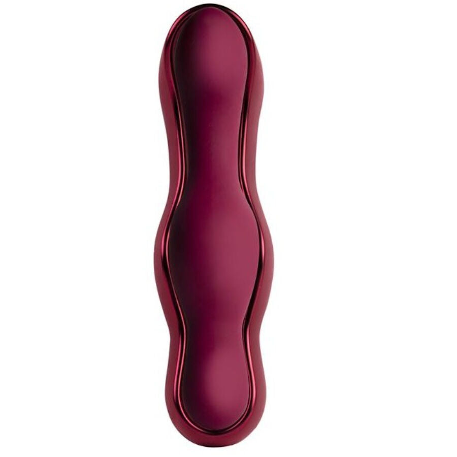 Vibromasseur point G mains libres à chevaucher — vue de dos