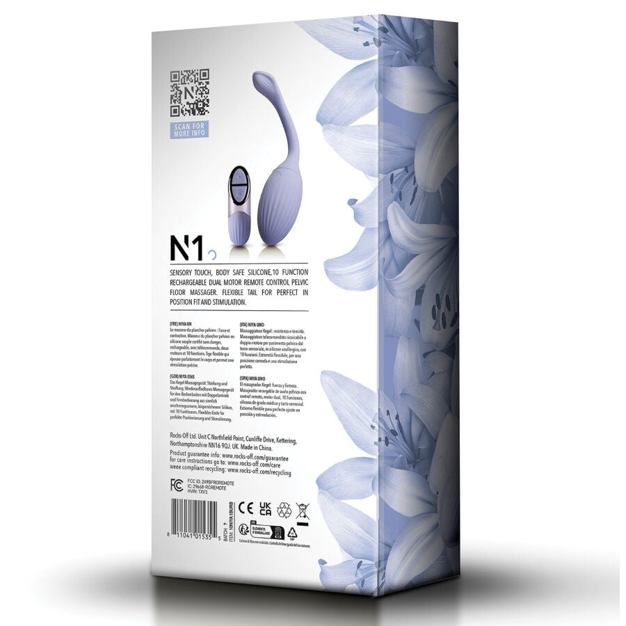 Oeuf vibrant kegel avec télécommande N1 — détail texture surface