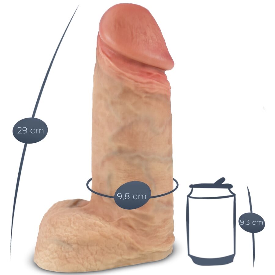 Modèle 1 pénis réaliste en silicone xtreme premium 28 cm