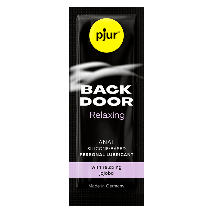Gel anal confort silicone au jojoba Back Door — détail produit