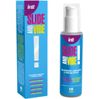 Lubrifiant vibrant base eau effet picotement — vue de profil