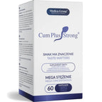 Boîte du Cum Plus Strong vue de trois quarts, mega concentration, 60 capsules